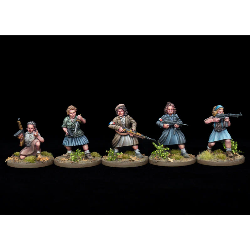 Wargames Atlantic: World Ablaze - Partisans (2) French Resistance Women - Image 5