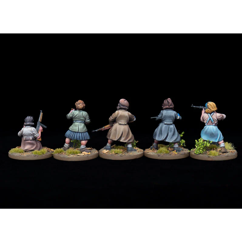 Wargames Atlantic: World Ablaze - Partisans (2) French Resistance Women - Image 6