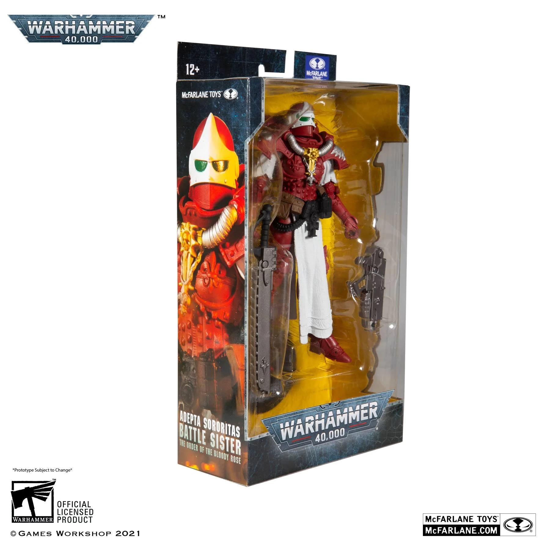 Warhammer 40,000 - Adepta Sororitas Battle Sister 7" Action Figure (Painted) - Image 2