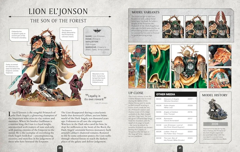 Warhammer 40000 Character Encyclopedia - Inc. Lieutenant Titus Miniature! - Image 3