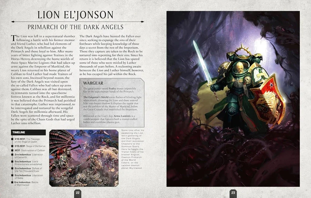 Warhammer 40000 Character Encyclopedia - Inc. Lieutenant Titus Miniature! - Image 4