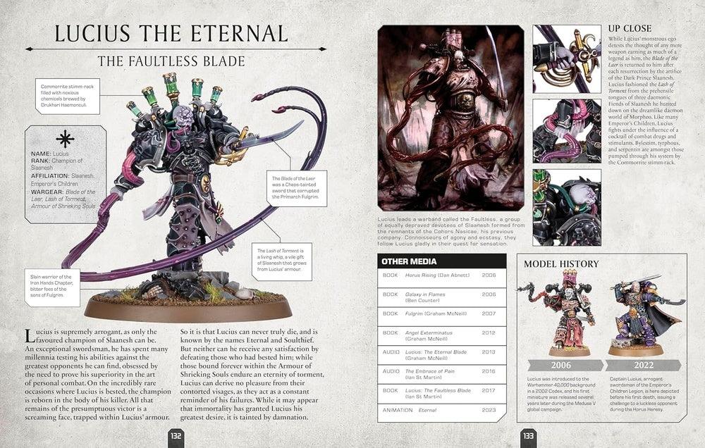 Warhammer 40000 Character Encyclopedia - Inc. Lieutenant Titus Miniature! - Image 5