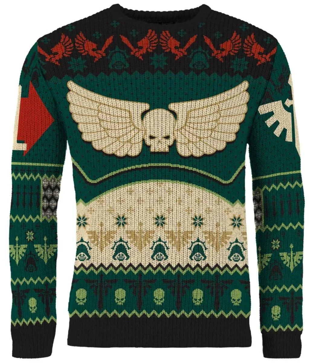 Warhammer 40000: Dark Angels Christmas Jumper (XXL)