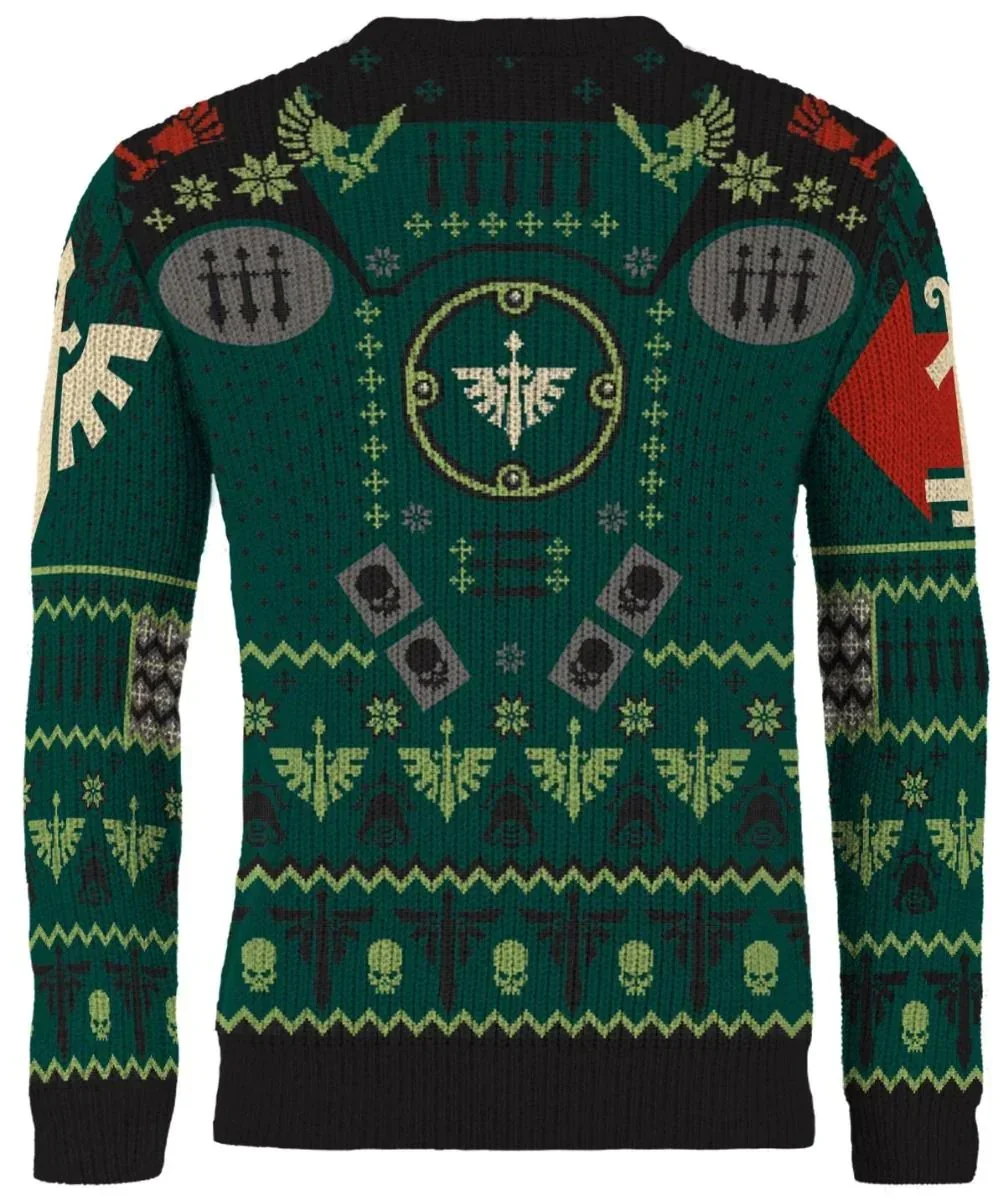 Warhammer 40000: Dark Angels Christmas Jumper (XXL) - Image 2