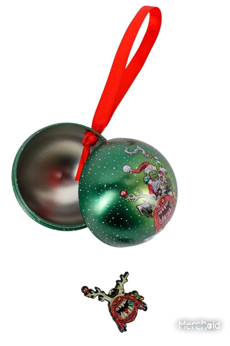 Warhammer 40000: Novelty Gobbo & Squig Bauble with Pin Badge - Image 2