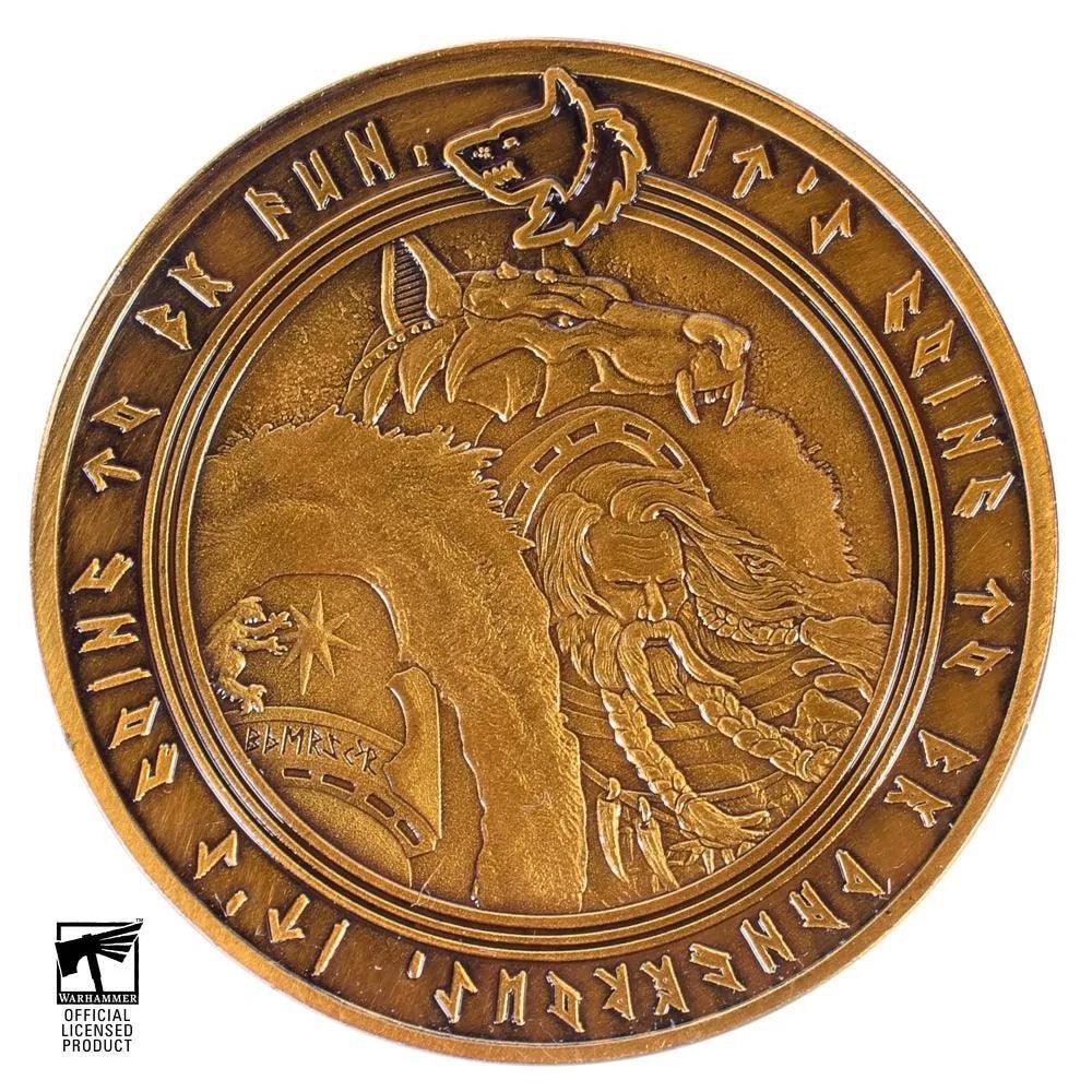 Warhammer 40000: Space Wolves Coin - Image 2