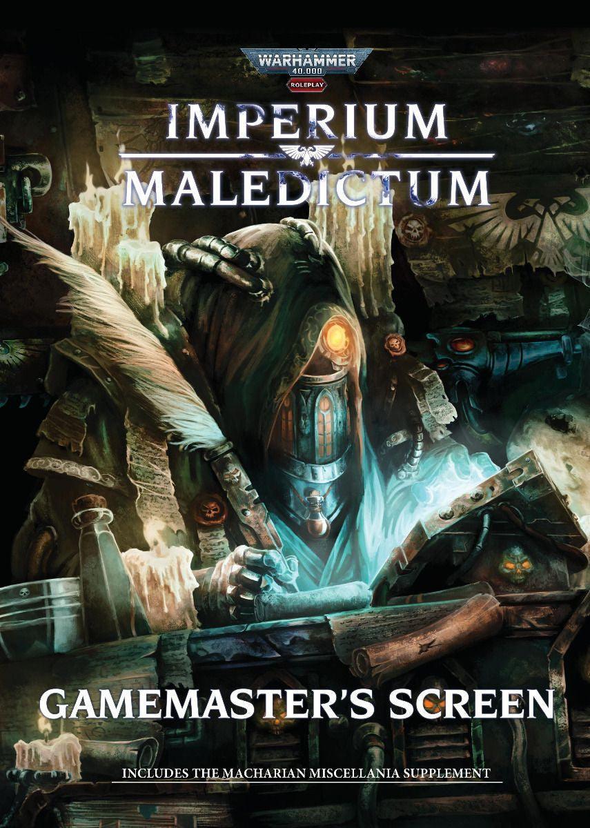 Warhammer 40k RPG Imperium Maledictum Gamesmaster Screen - Image 2
