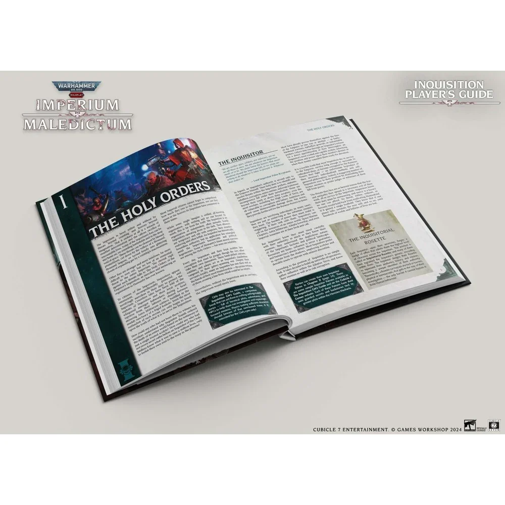 Warhammer 40k RPG Imperium Maledictum Inquisition Players Guide - Image 3
