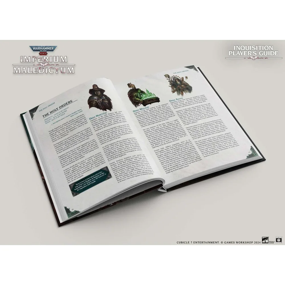 Warhammer 40k RPG Imperium Maledictum Inquisition Players Guide - Image 4