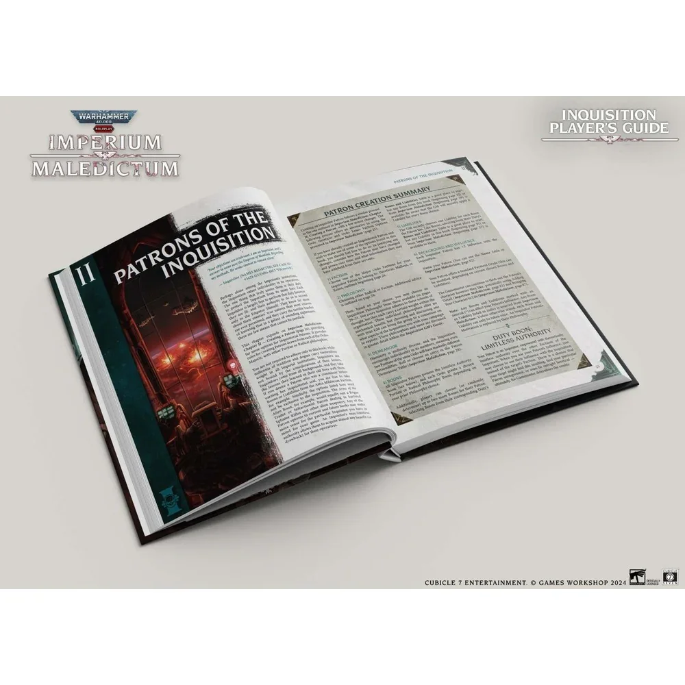 Warhammer 40k RPG Imperium Maledictum Inquisition Players Guide - Image 5