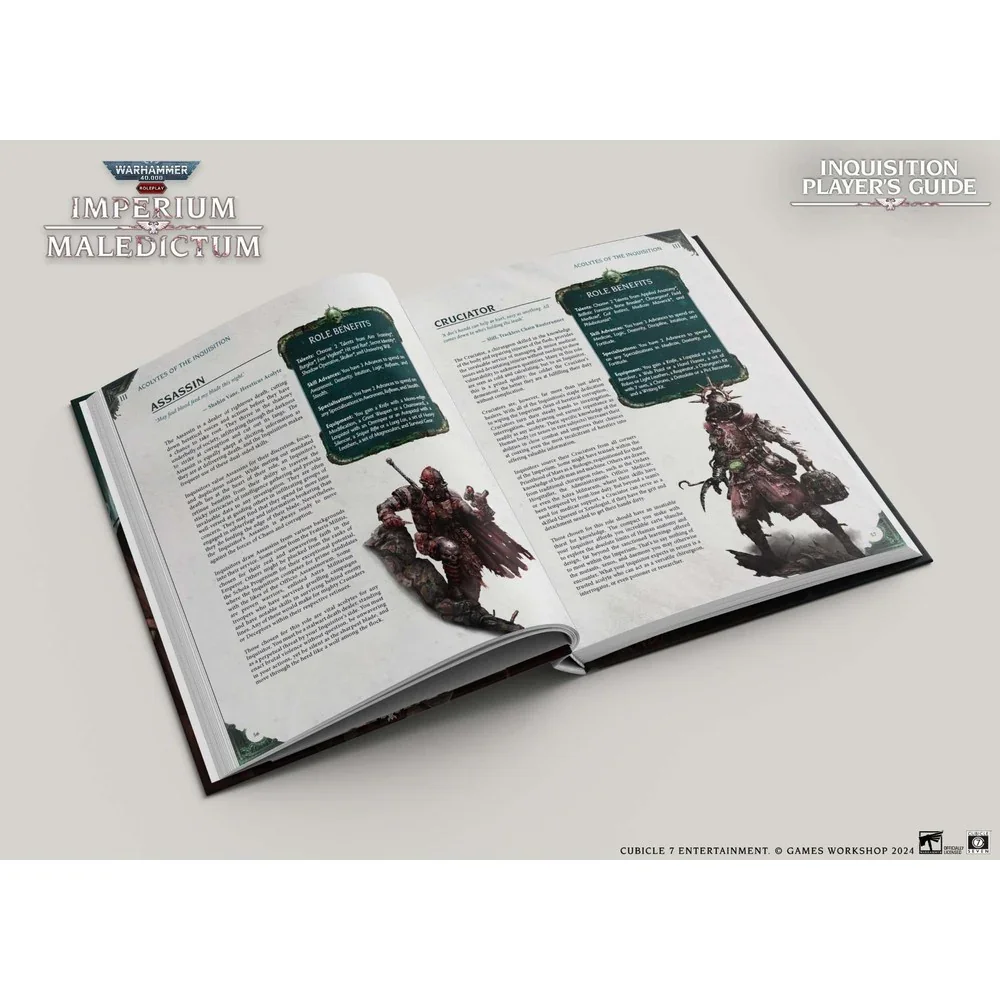 Warhammer 40k RPG Imperium Maledictum Inquisition Players Guide - Image 6