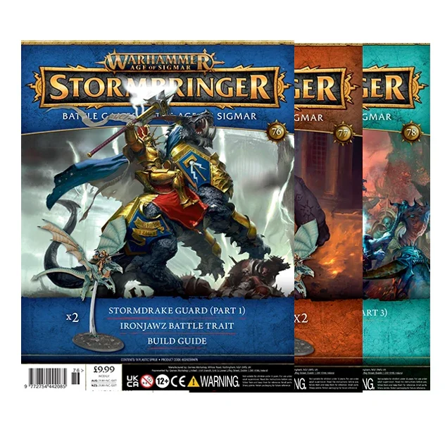 Warhammer Age of Sigmar: Stormbringer Issue 76/77/78 Bundle