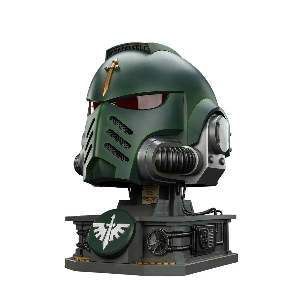 Warhammer Collectibles: 1/1 Scale Dark Angels MkX Helmet & Display Stand - Pre-Order - Image 3