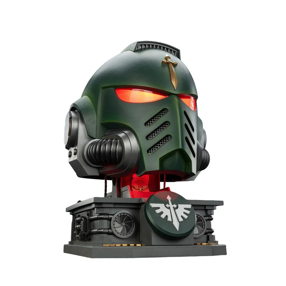 Warhammer Collectibles: 1/1 Scale Dark Angels MkX Helmet & Display Stand - Pre-Order - Image 4