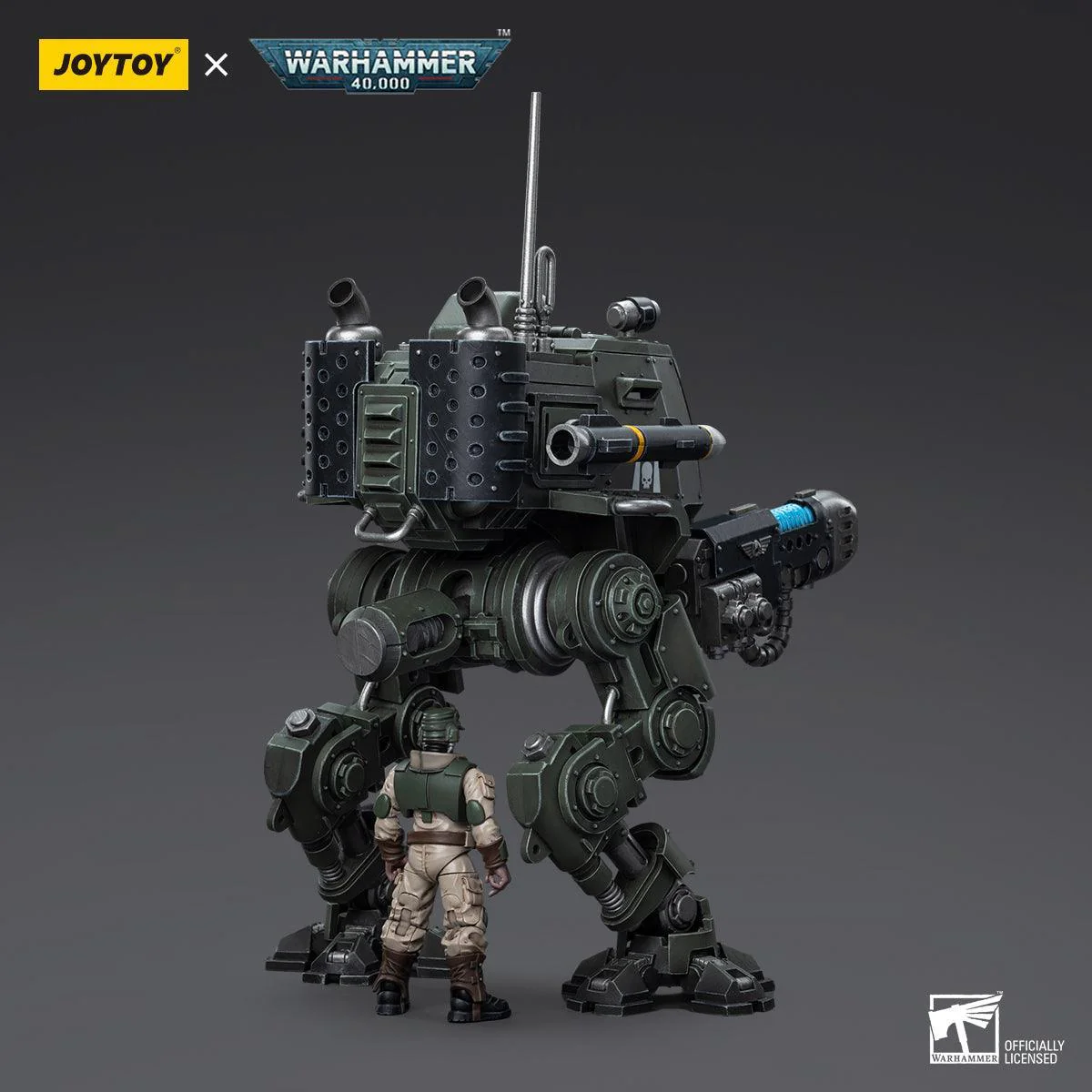 Warhammer Collectibles: 1/18 Astra Militarum Cadian Armoured Sentinel - Image 2