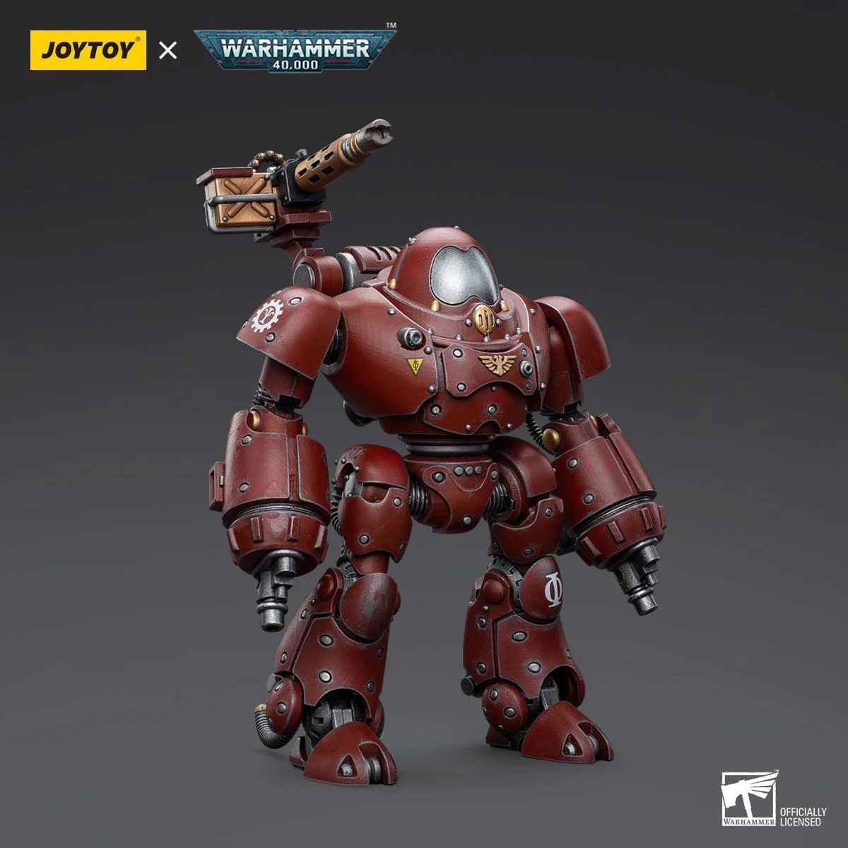 Warhammer Collectibles: 1/18 Scale Adeptus Mechanicus Kastelan Robot with Heavy Phosphor Blaster - Image 3