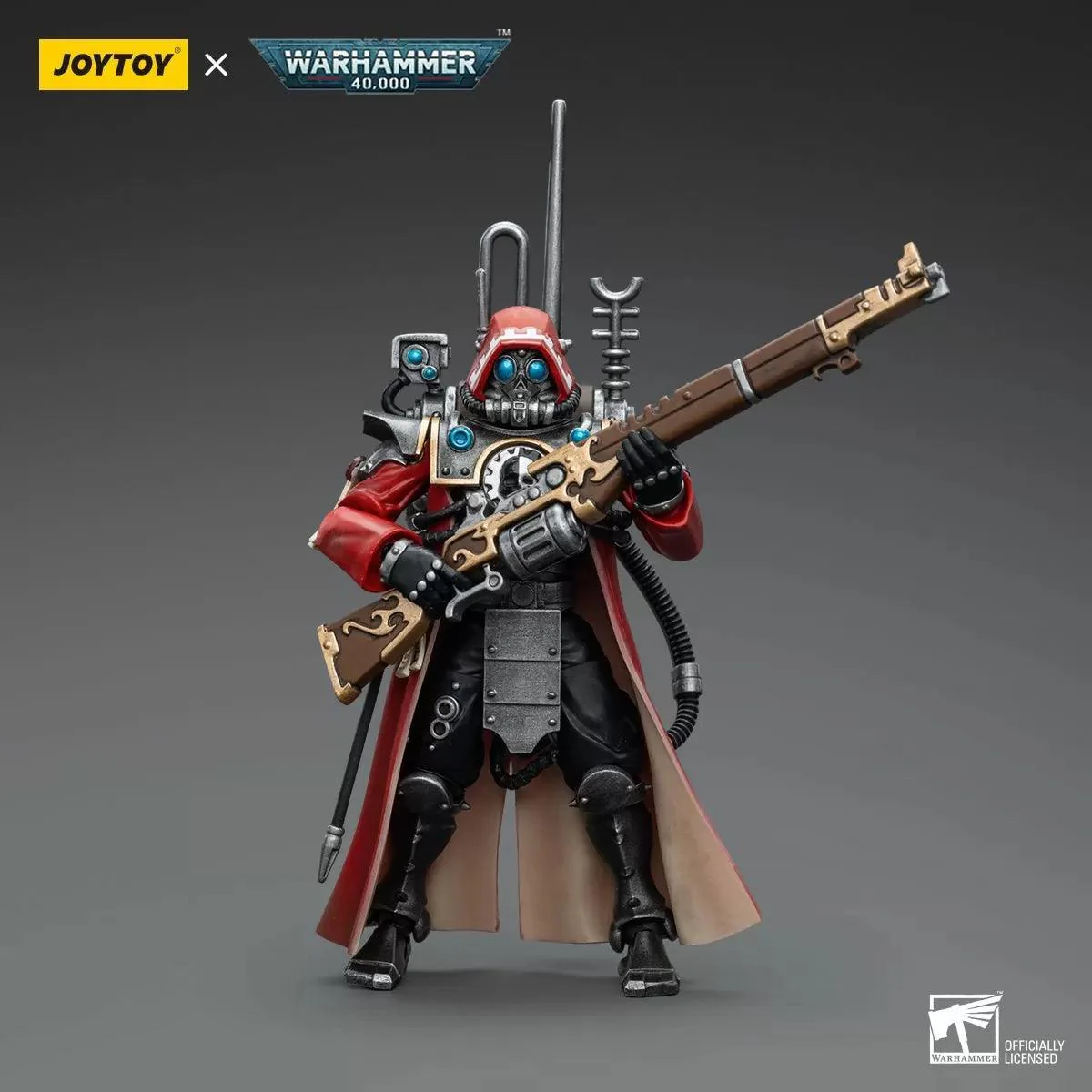 Warhammer Collectibles: 1/18 Scale Adeptus Mechanicus Skitarii Ranger with Data-tether