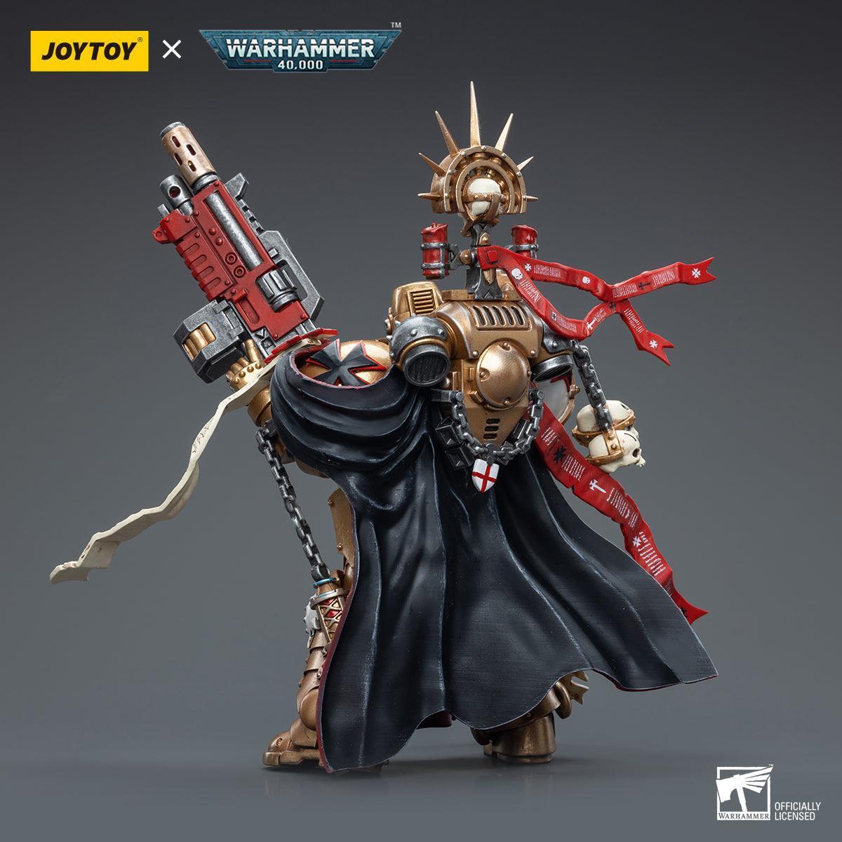Warhammer Collectibles: 1/18 Scale Black Templars High Marshal Helbrecht - Image 2