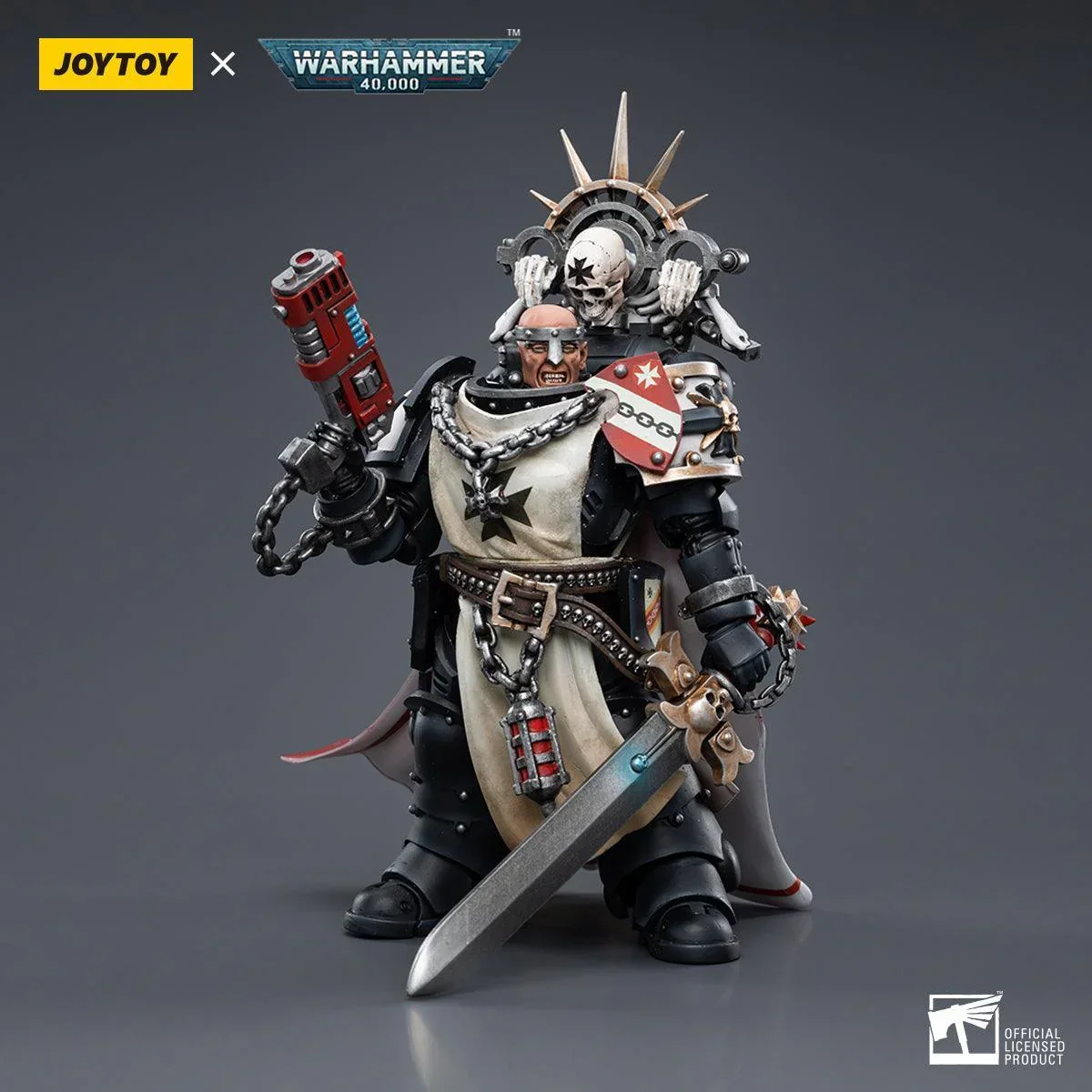 Warhammer Collectibles: 1/18 Scale Black Templars Marshal Baldeckrath - Image 3