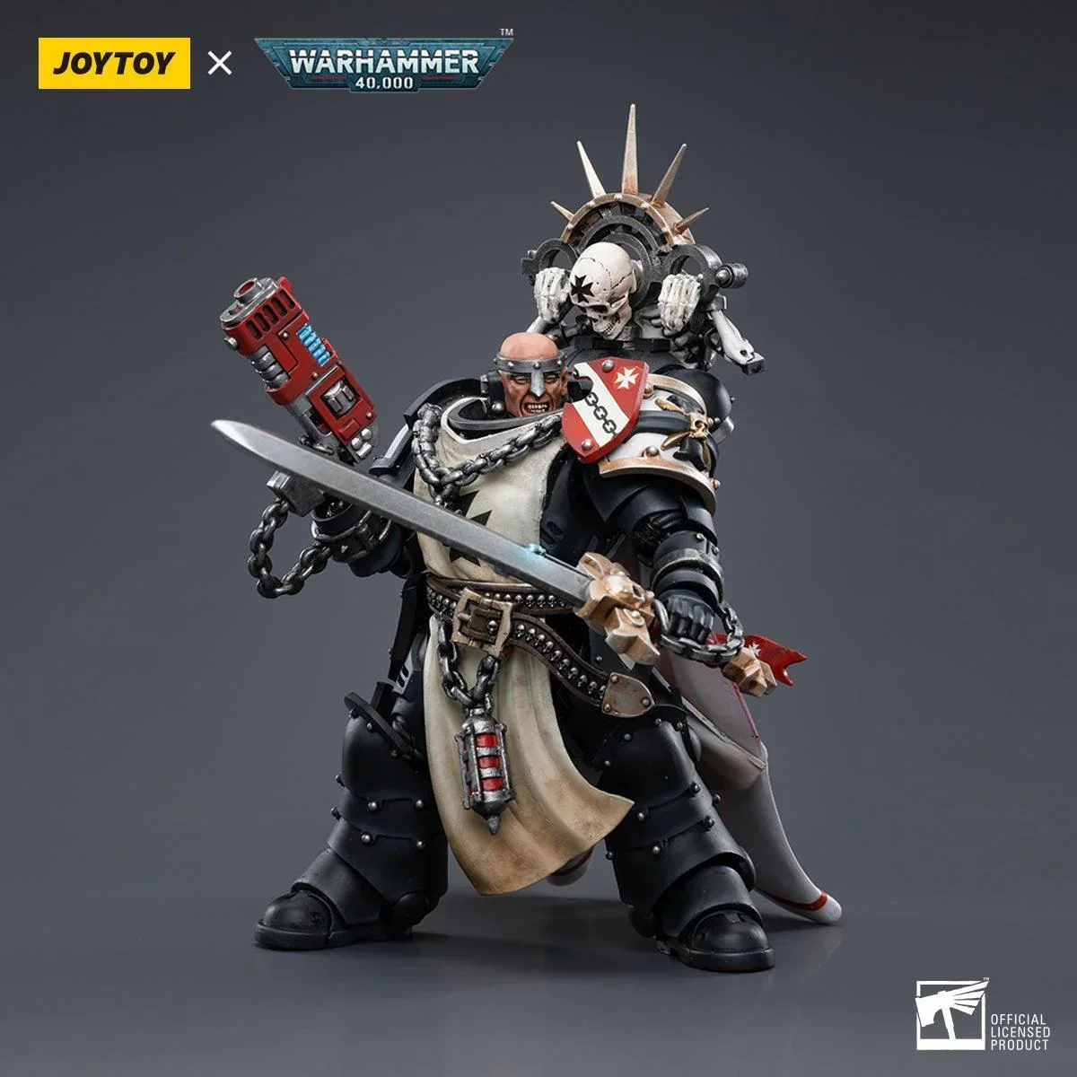 Warhammer Collectibles: 1/18 Scale Black Templars Marshal Baldeckrath - Image 4