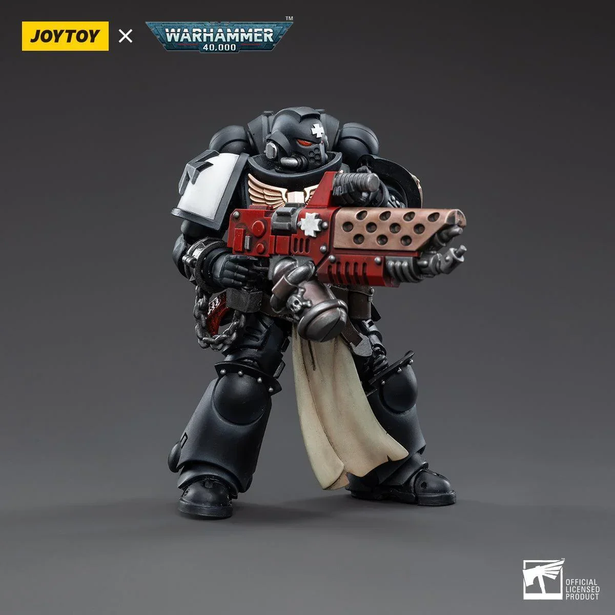 Warhammer Collectibles: 1/18 Scale Black Templars Primaris Crusader Squad (4 figures) - Image 4