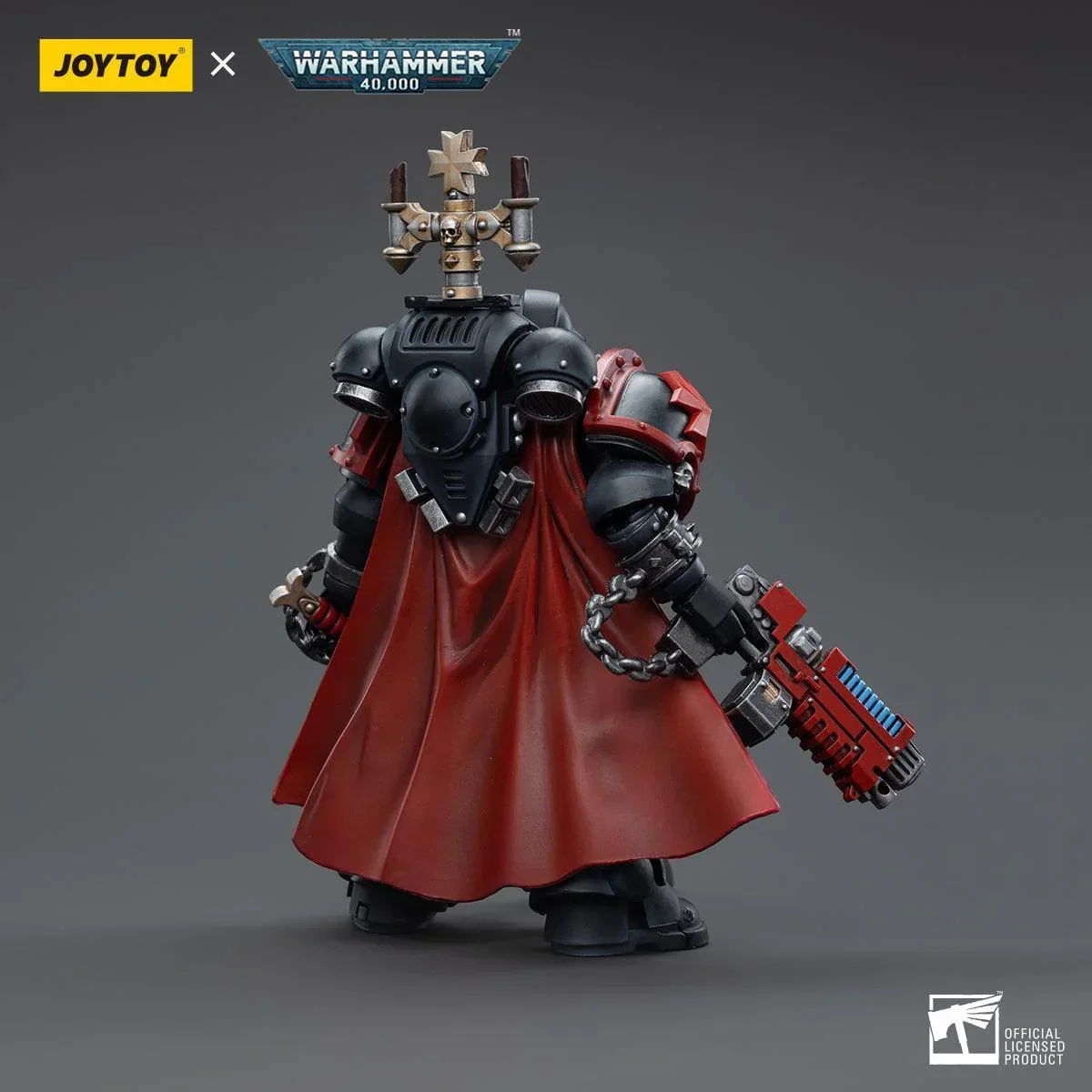 Warhammer Collectibles: 1/18 Scale Black Templars Sword Brethren Brother Lombast - Image 2