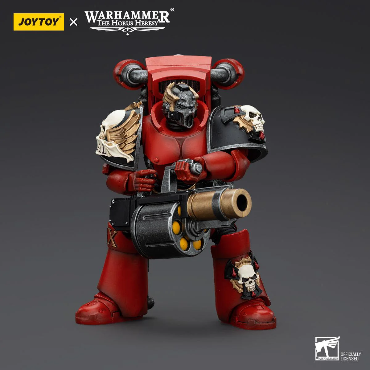 Warhammer Collectibles: 1/18 Scale Blood Angels Angel's Tears Squad Arch-Erelim with Grenade Launche - Image 3