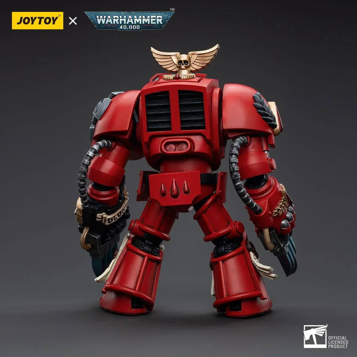 Warhammer Collectibles: 1/18 Scale Blood Angels Assault Terminators Brother Nassio - Image 2