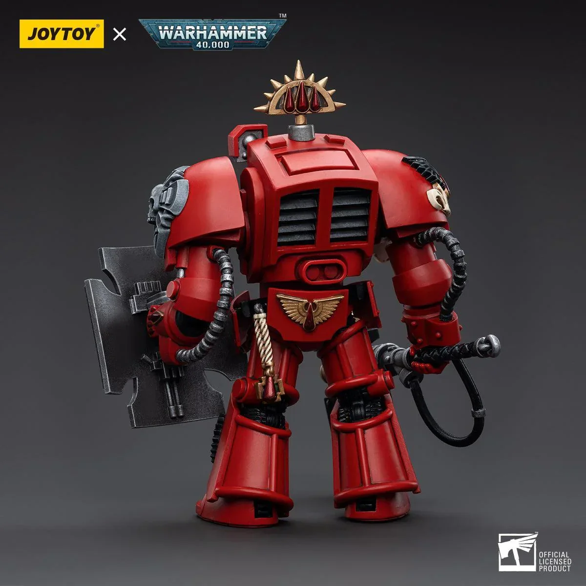 Warhammer Collectibles: 1/18 Scale Blood Angels Assault Terminators Brother Taelon - Image 2
