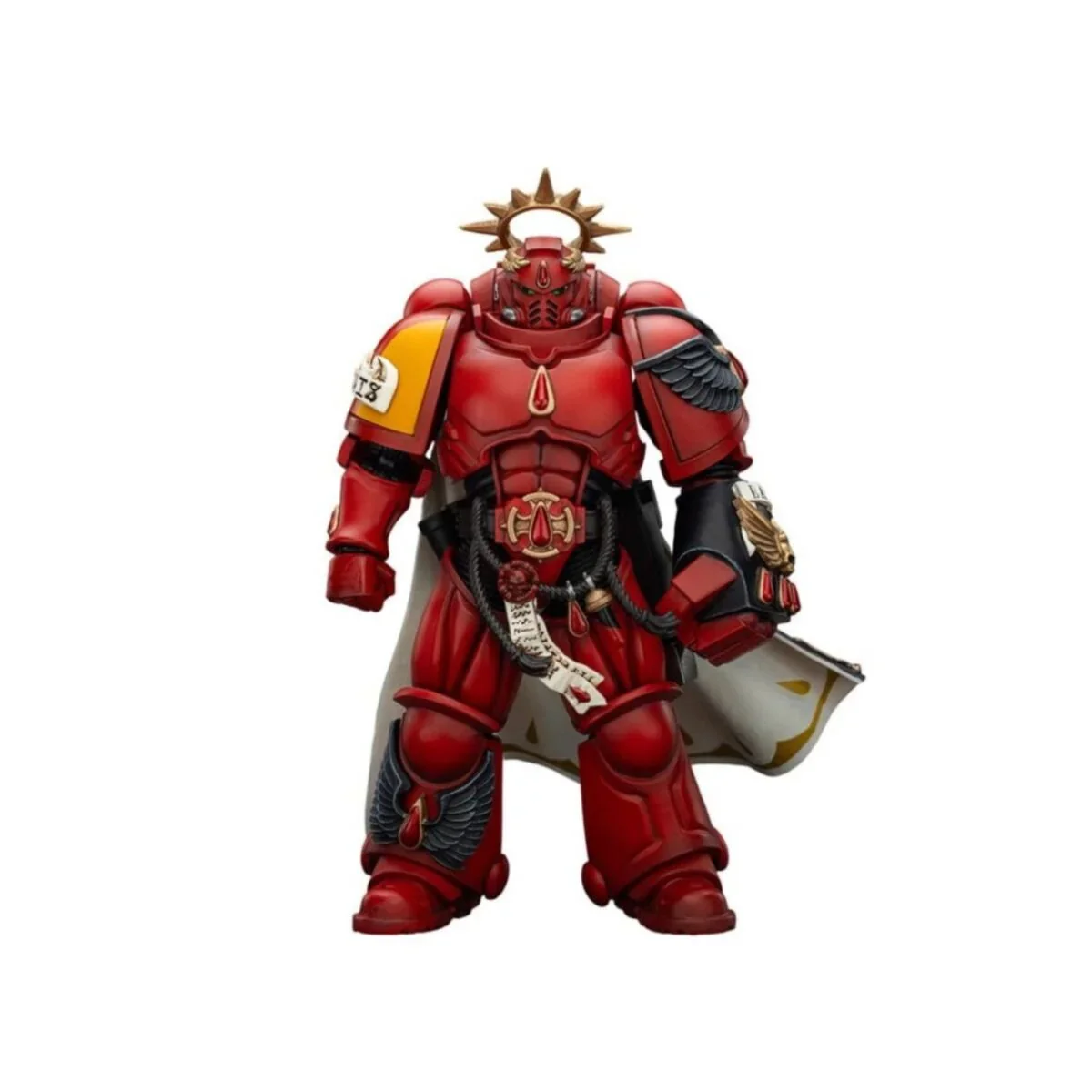 Warhammer Collectibles: 1/18 Scale Blood Angels Captain with Inferno Pistol & Power Fist - Pre-Order