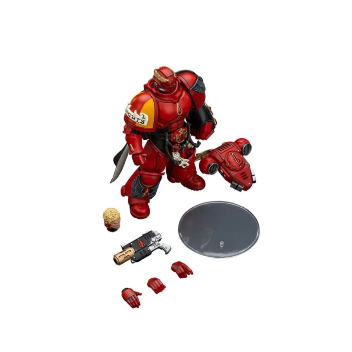 Warhammer Collectibles: 1/18 Scale Blood Angels Captain with Inferno Pistol & Power Fist - Pre-Order - Image 5