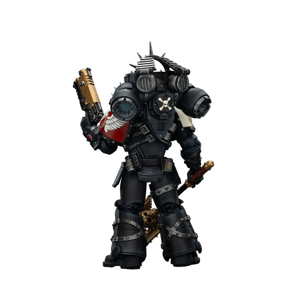Warhammer Collectibles: 1/18 Scale Blood Angels Lemartes With Jump Pack Blood Crozius - Image 4