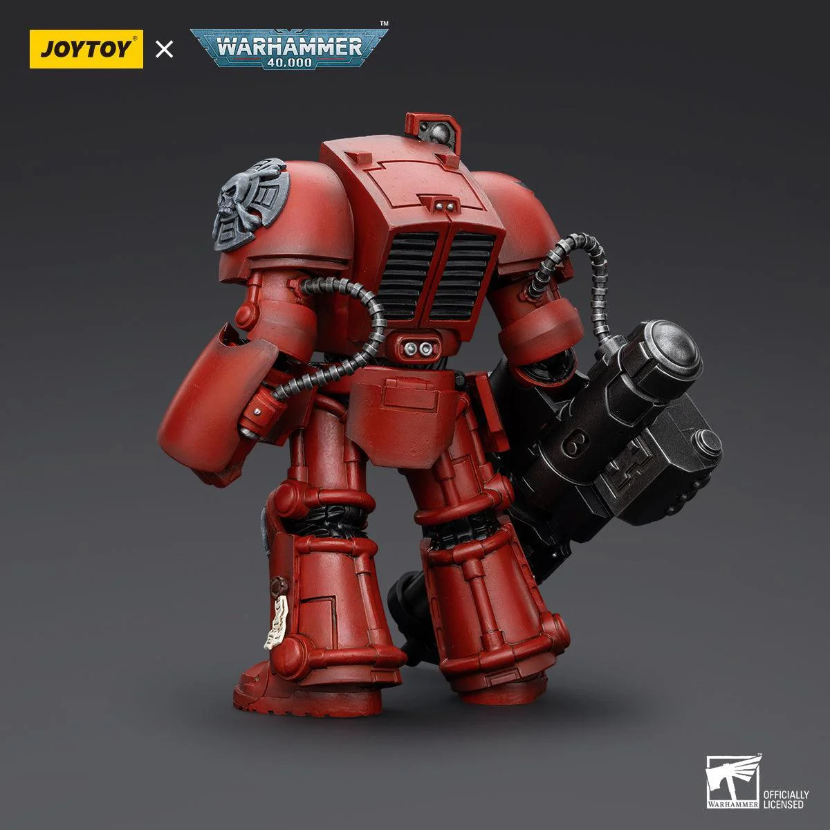 Warhammer Collectibles: 1/18 Scale Blood Angels Terminator Squad Terminator with Assault Cannon - Image 2