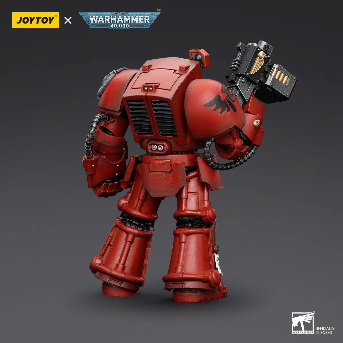 Warhammer Collectibles: 1/18 Scale Blood Angels Terminator Squad Terminator with Storm Bolter - Image 2