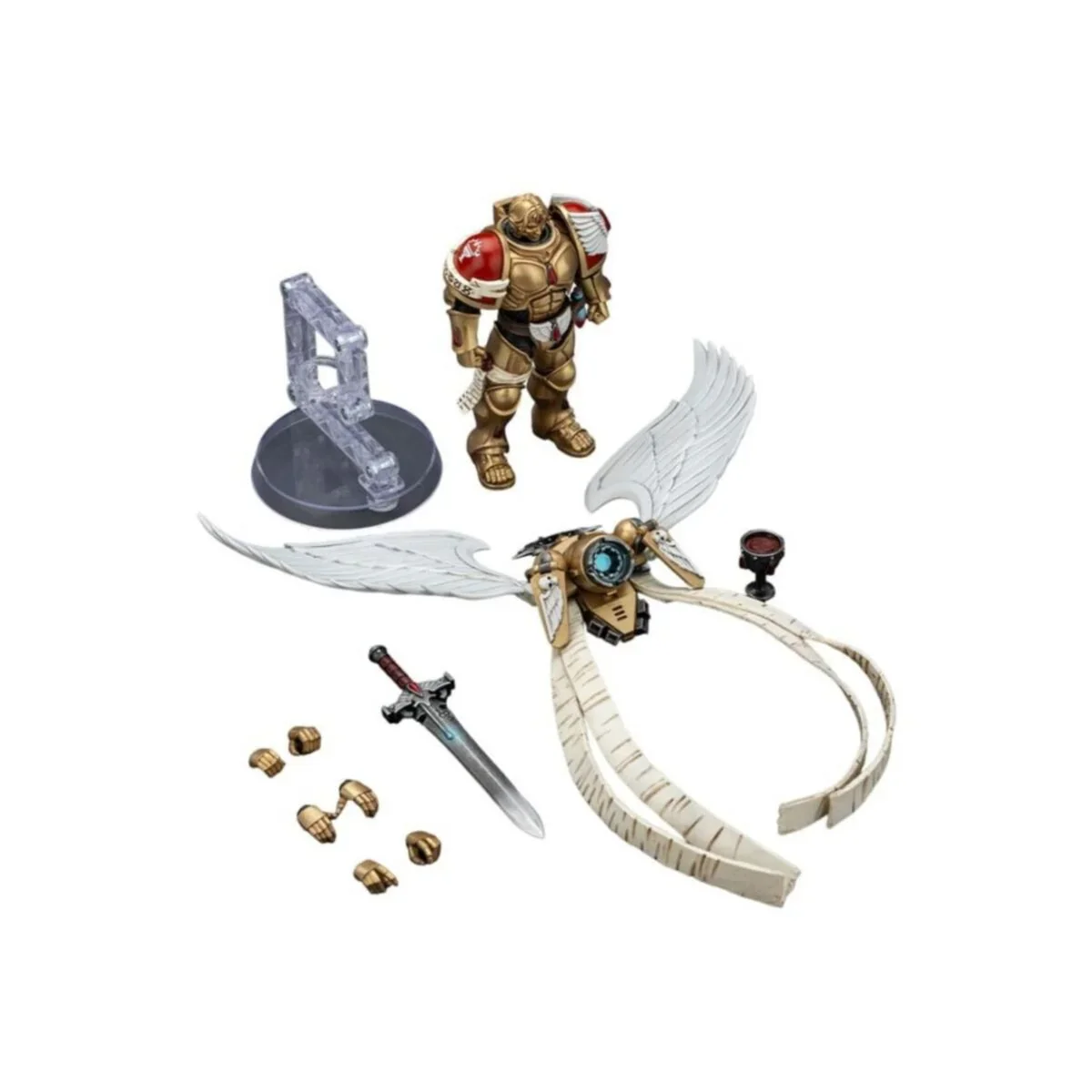 Warhammer Collectibles: 1/18 Scale Blood Angels The Sanguinor with Encarmine Broadsword - Pre-Order - Image 5