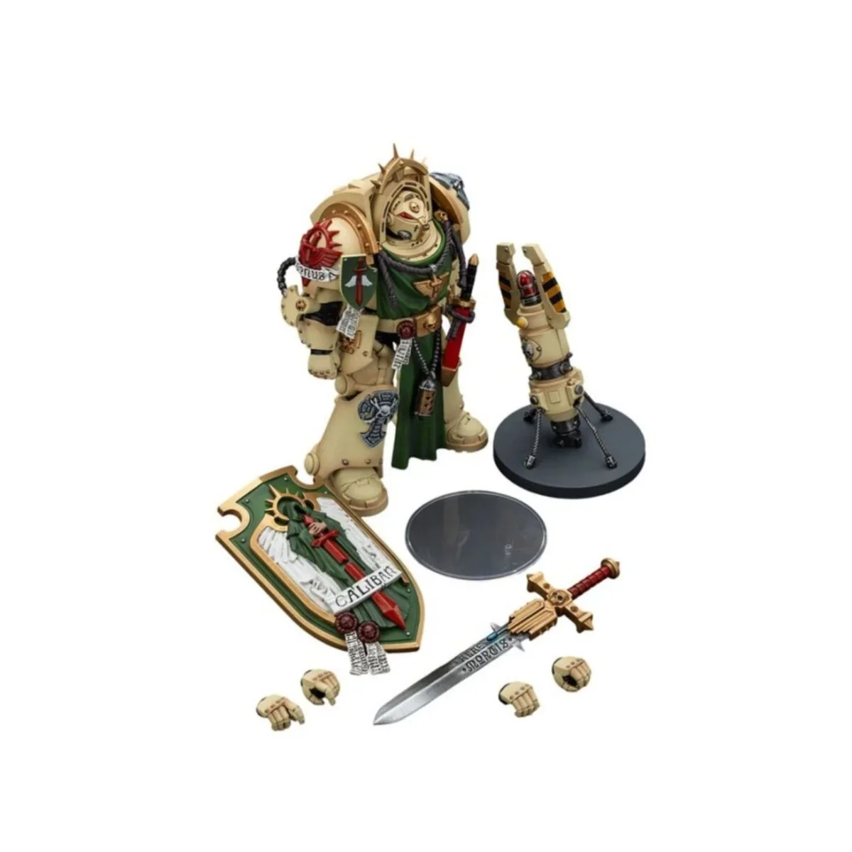 Warhammer Collectibles: 1/18 Scale Dark Angels Deathwing Knight 1 Deathwing Knight 1 Power Sword - Pre-Order - Image 5