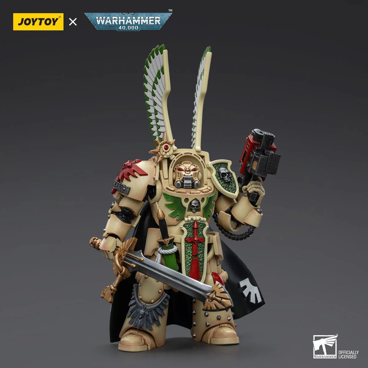 Warhammer Collectibles: 1/18 Scale Dark Angels Deathwing Strikemaster with Power Sword - Image 3