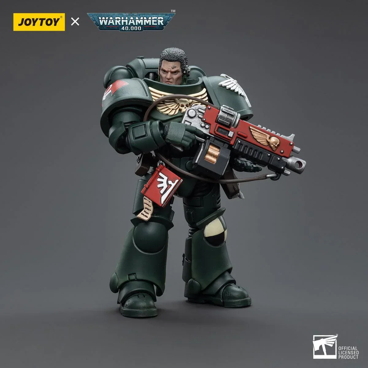 Warhammer Collectibles: 1/18 Scale Dark Angels Intercessors Brother Asharr - Image 3
