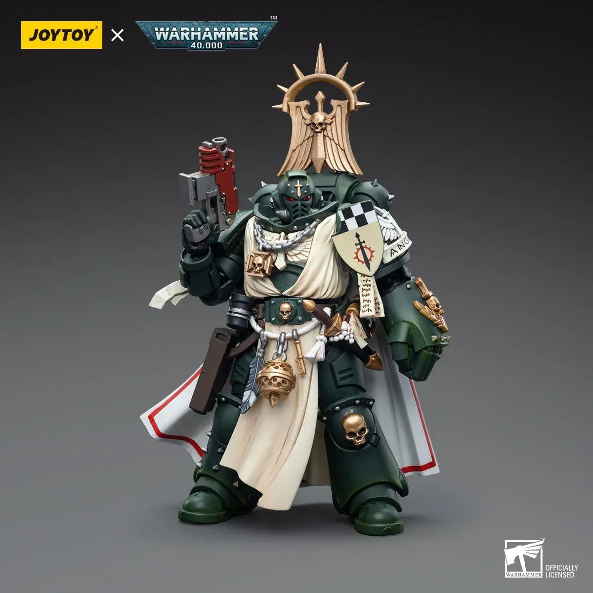 SALE Warhammer Collectibles: 1/18 Scale Dark Angels Master with Power Fist - Image 3