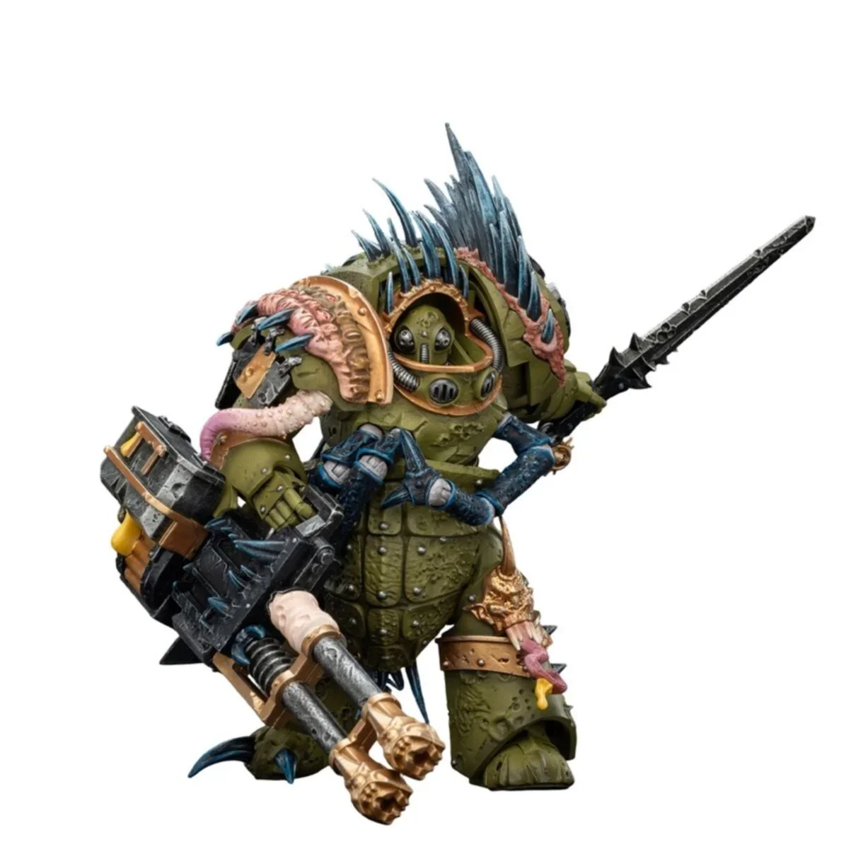 Warhammer Collectibles: 1/18 Scale Death Guard Blightlord Terminator 1 - Pre-Order - Image 5