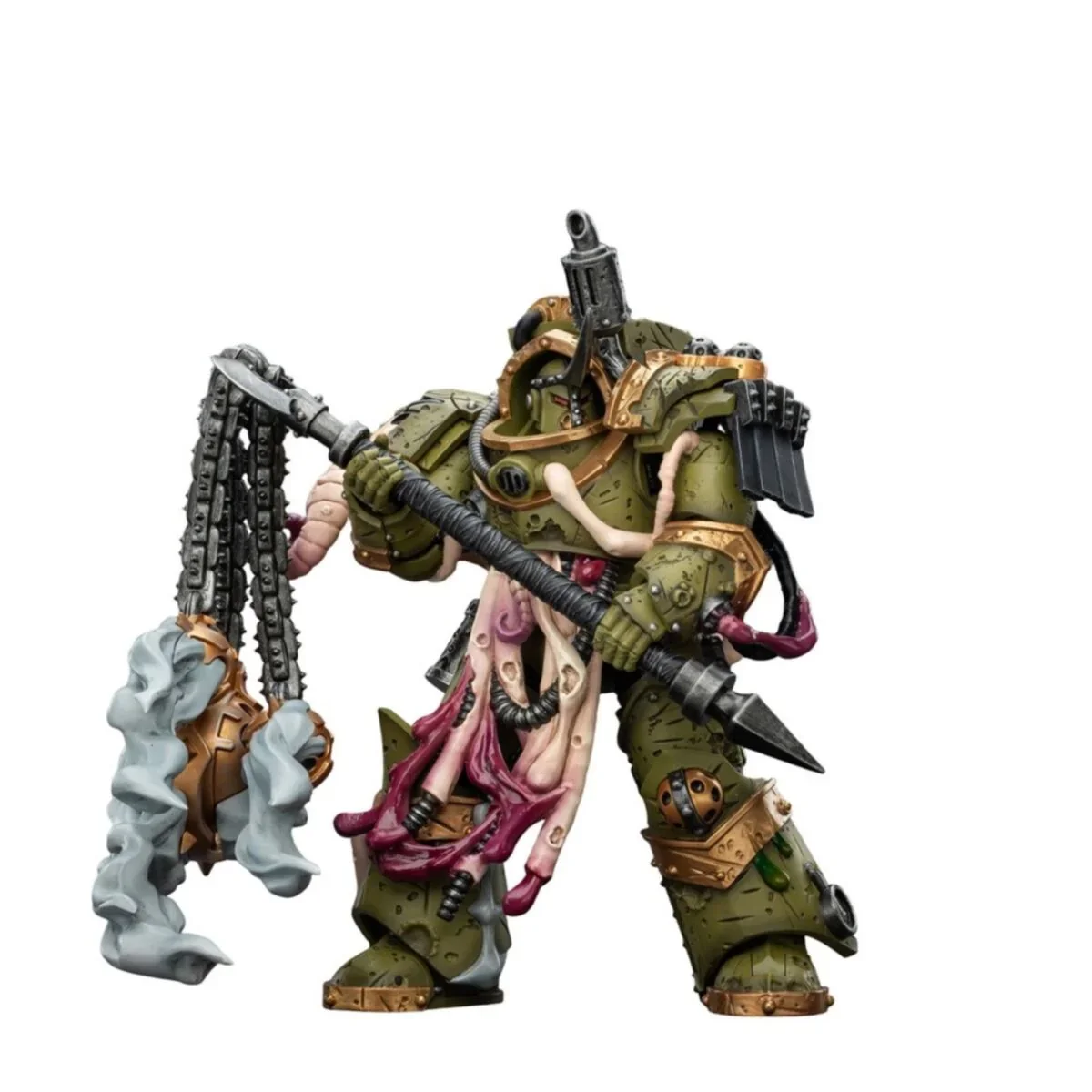 Warhammer Collectibles: 1/18 Scale Death Guard Blightlord Terminator 2 - Pre-Order - Image 4
