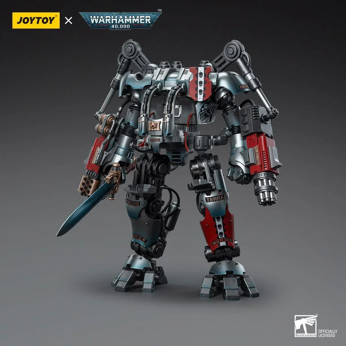Warhammer Collectibles: 1/18 Scale Grey Knights Nemesis Dreadknight - Image 3