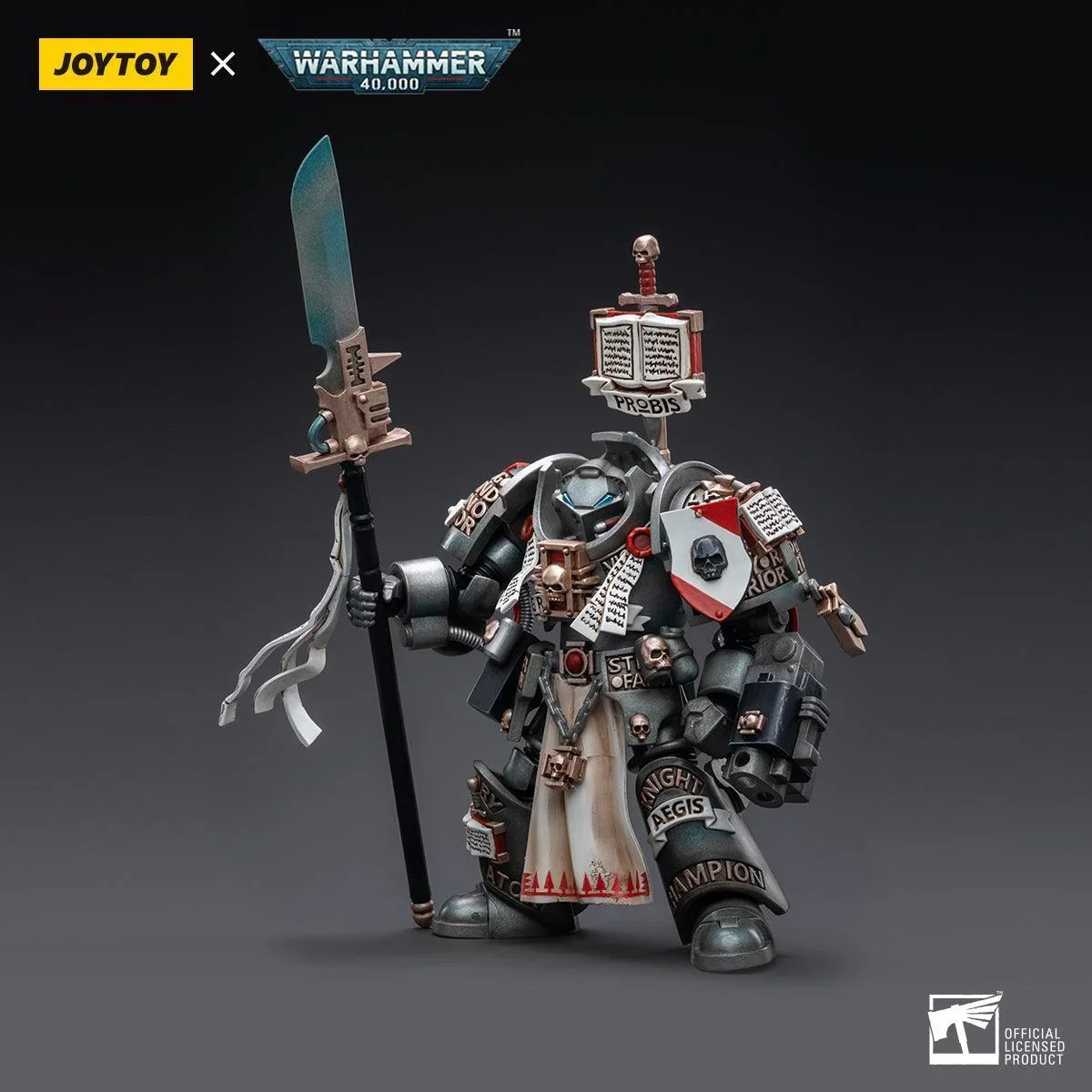 Warhammer Collectibles: 1/18 Scale Grey Knights Terminator Jaric Thule - Image 3