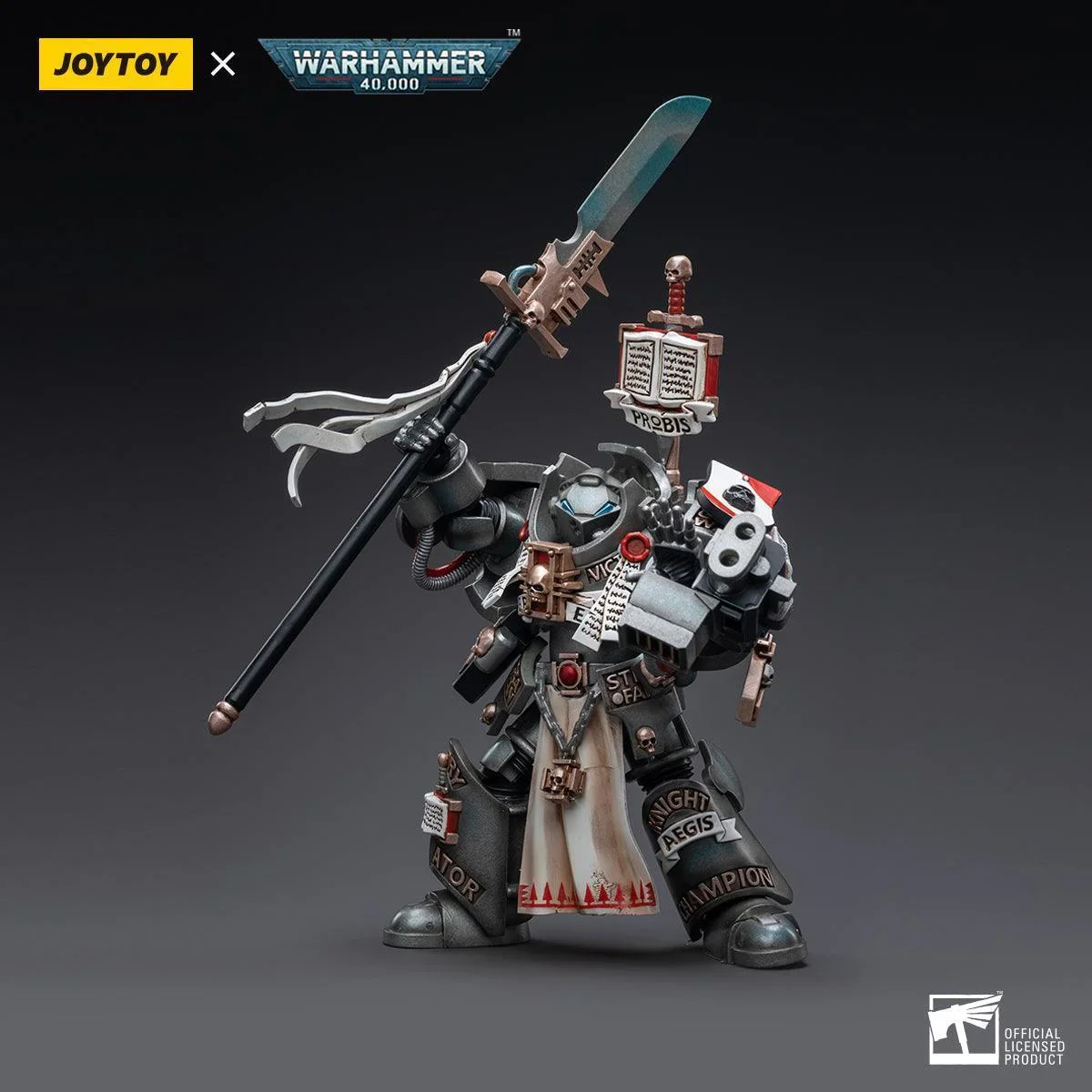 Warhammer Collectibles: 1/18 Scale Grey Knights Terminator Jaric Thule - Image 4