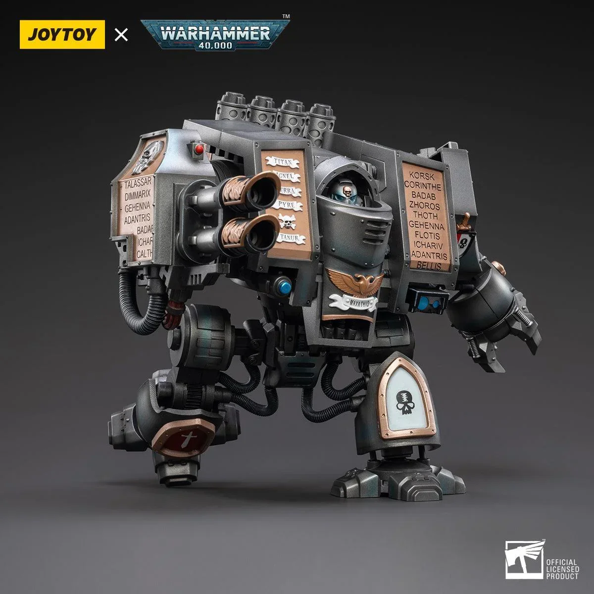 Warhammer Collectibles: 1/18 Scale Grey Knights Venerable Dreadnought - Image 3