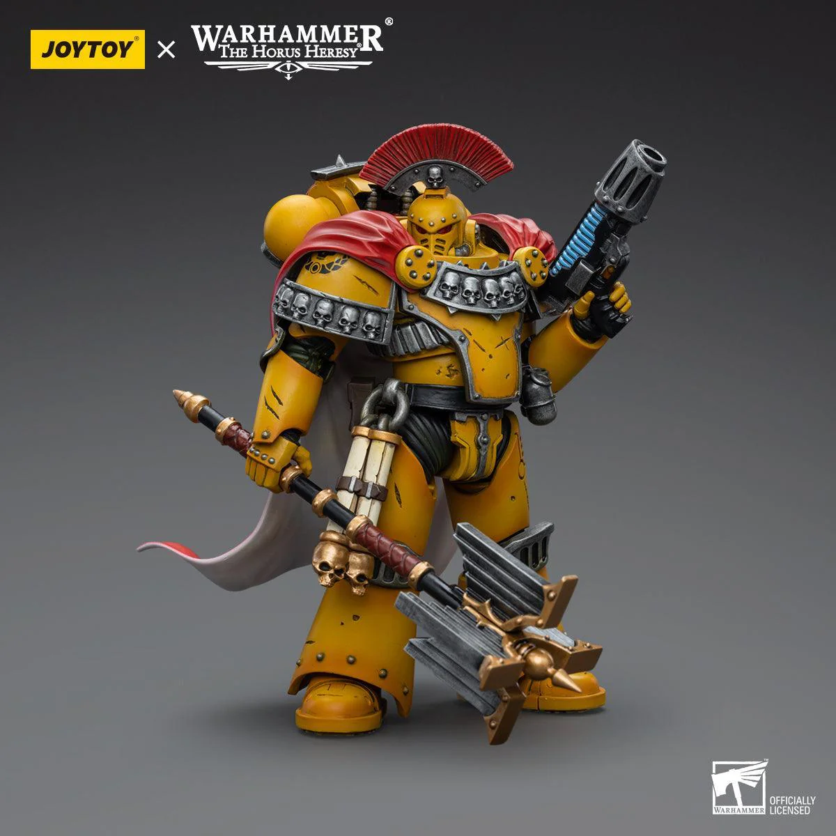 Warhammer Collectibles: 1/18 Scale Imperial Fists Legion Chaplain Consul - Image 3
