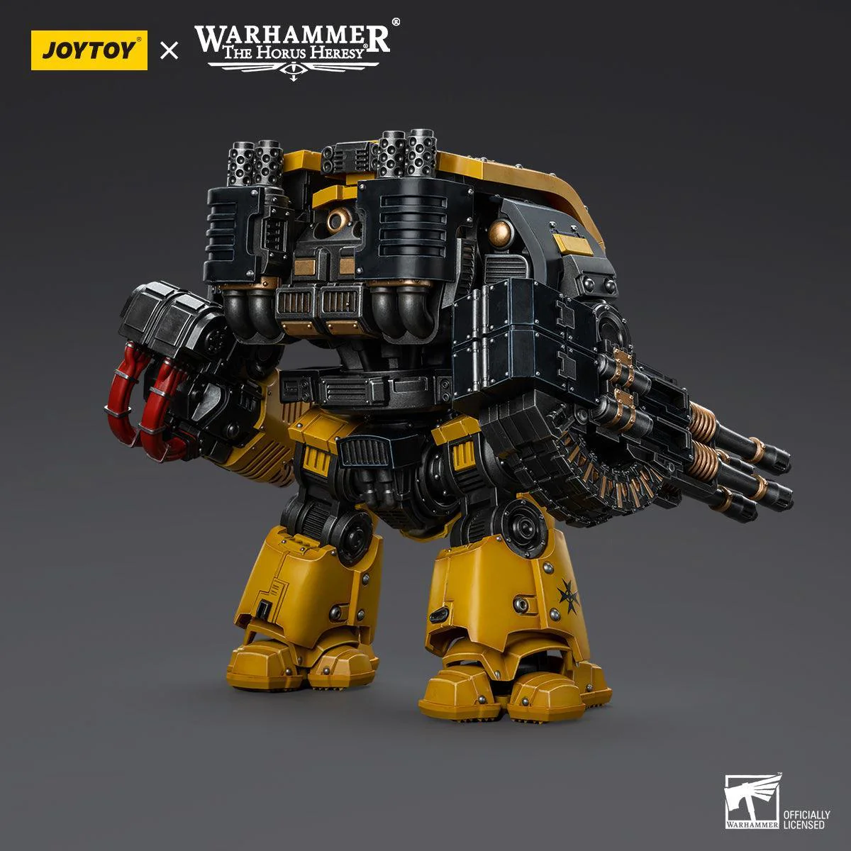 Warhammer Collectibles: 1/18 Scale Imperial Fists Leviathan Dreadnought with Cyclonic Melta Lance - Image 2