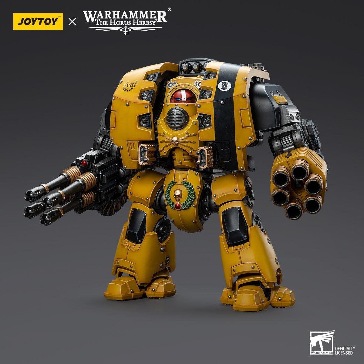 Warhammer Collectibles: 1/18 Scale Imperial Fists Leviathan Dreadnought with Cyclonic Melta Lance - Image 3