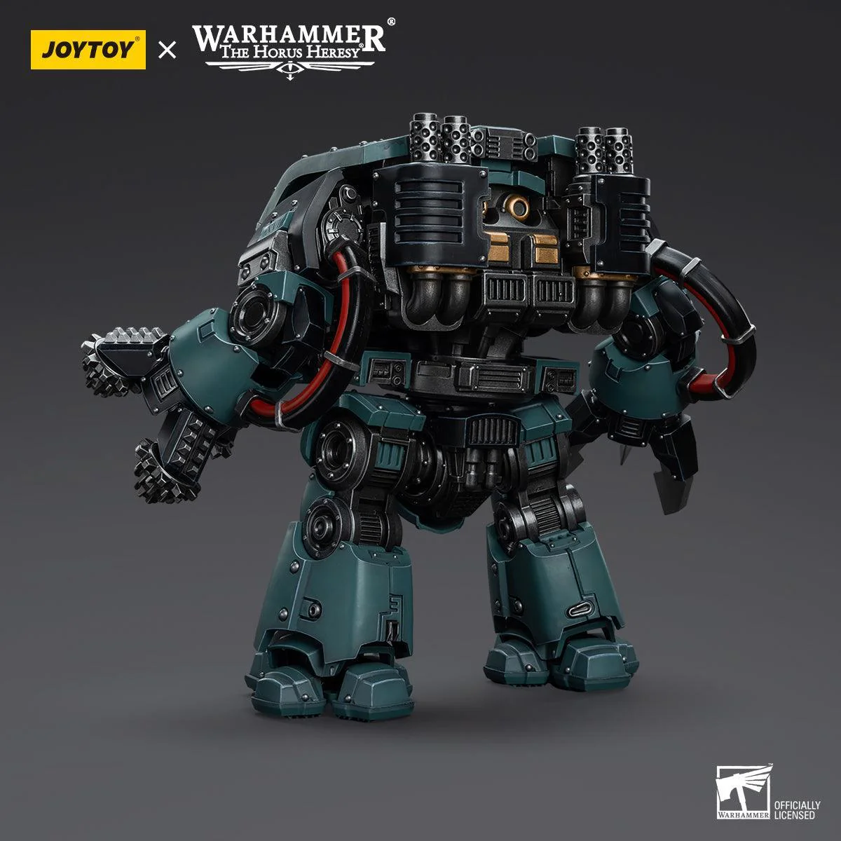 Warhammer Collectibles: 1/18 Scale Sons of Horus Leviathan Dreadnought with Siege Drills - Image 2