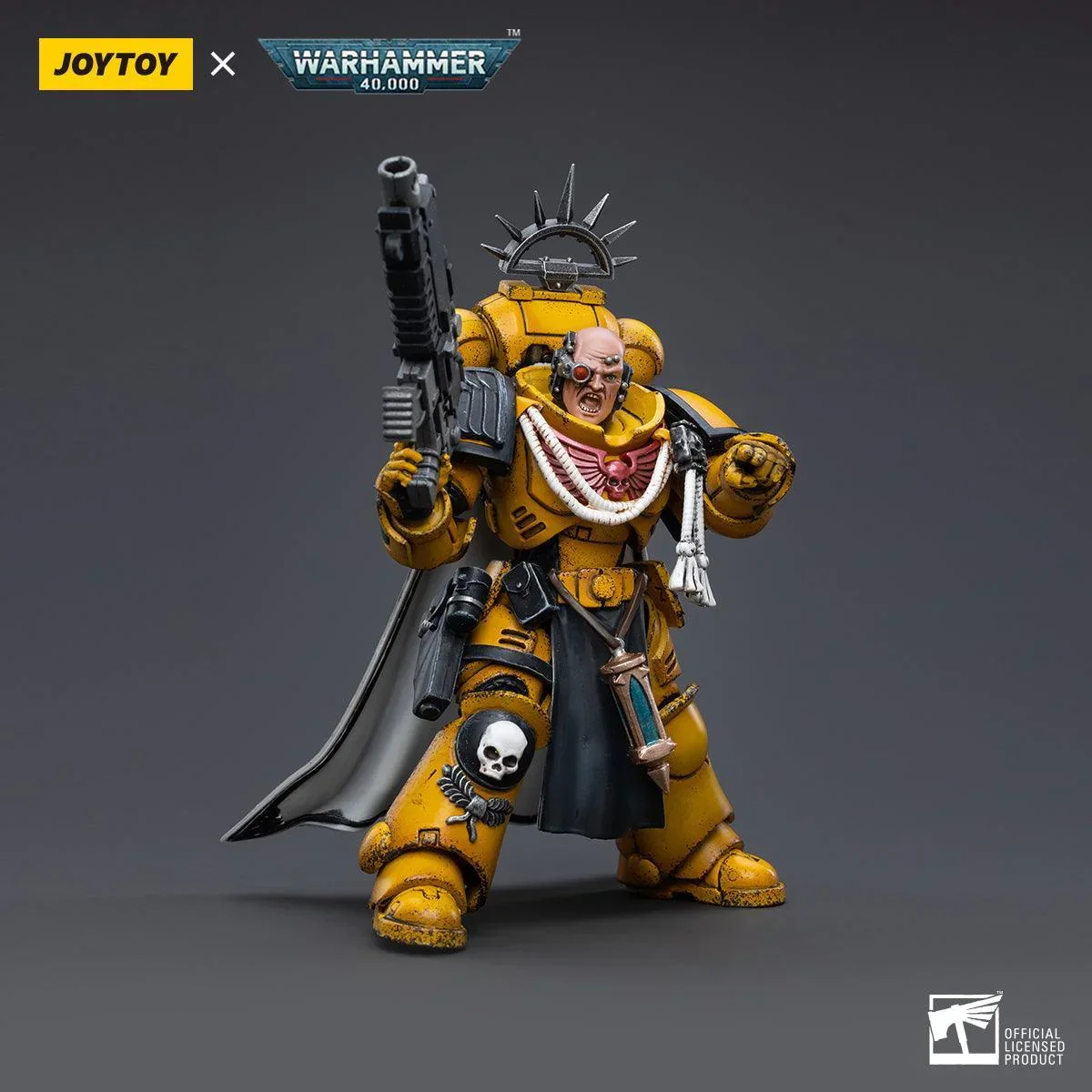 Warhammer Collectibles: 1/18 Scale Imperial Fists Primaris Captain - Image 3